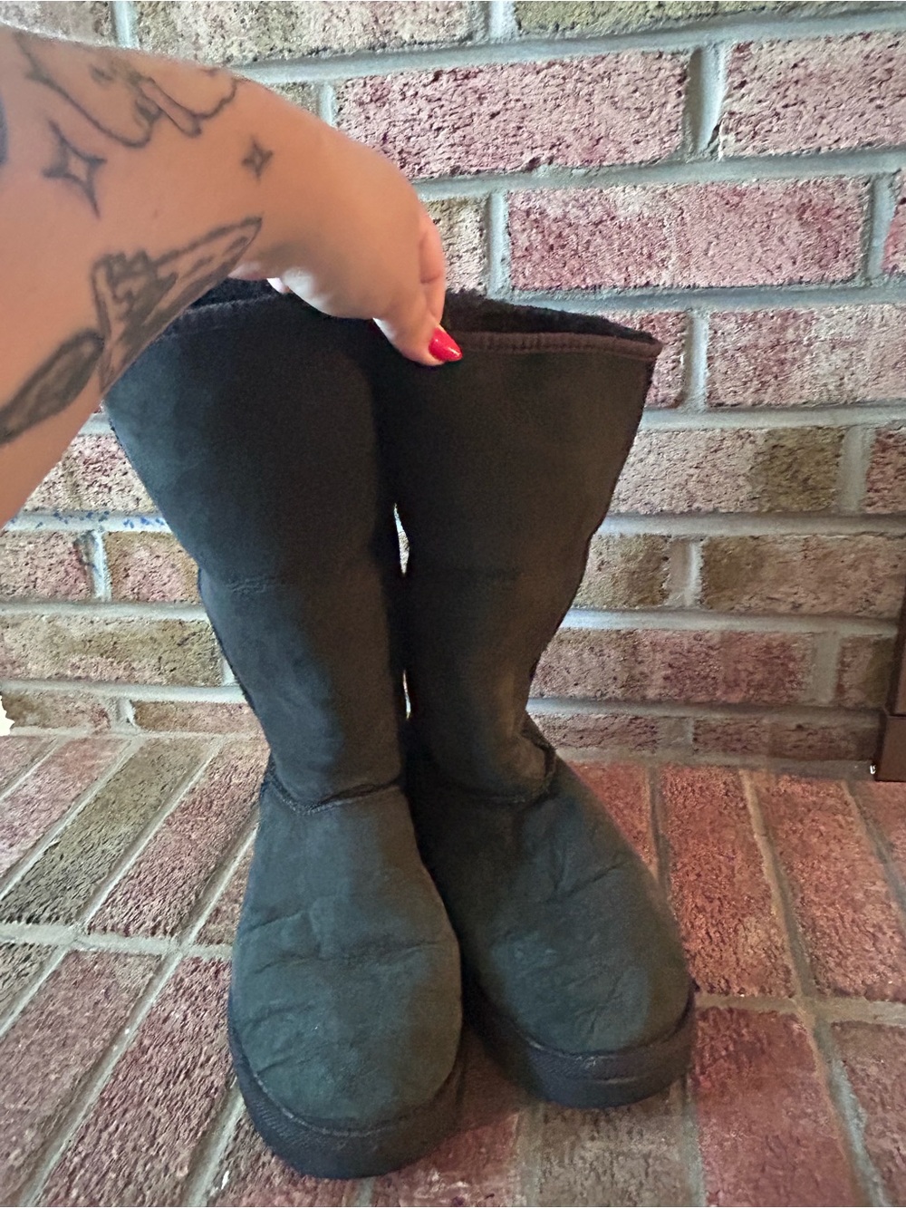 Women's Tall Black Uggs